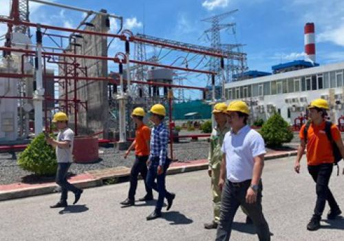 Mernus Investment Joint Stock Company visited and worked with the coastal 500kv station for the 120mw Dong Hai wind project in Tra Vinh province